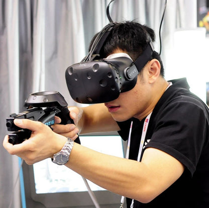 VR VIVE Gun Controller สำหรับชุดหูฟัง HTC Vive VR Experience Shop เกมยิงปืน VR Handgun