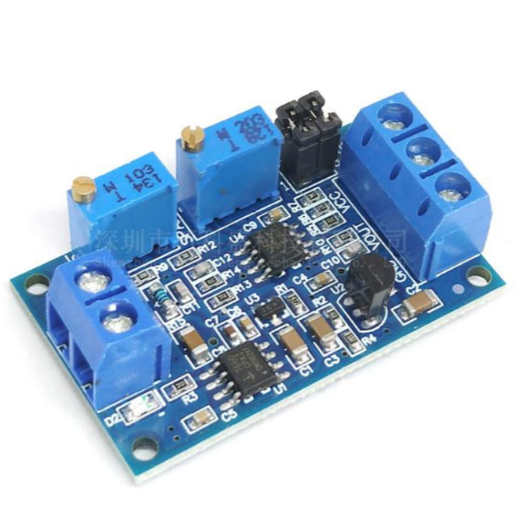 ปัจจุบันแรงดันไฟฟ้าโมดูล 0 / 4-20mA ถึง 0-3.3V5V10V แรงดันไฟฟ้าเครื่องส่งสัญญาณสัญญาณ Conversion Conditioning อะแดปเตอร์, 0 / 4-20mA to 0-3.3V5V10V
