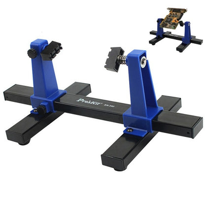 Proskit SN-390 ปรับโรตารี่เชื่อมเสริม CLAMP Seat Circuit Board ซ่อม FIXTURE, SN-390