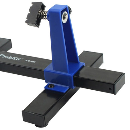 Proskit SN-390 ปรับโรตารี่เชื่อมเสริม CLAMP Seat Circuit Board ซ่อม FIXTURE, SN-390