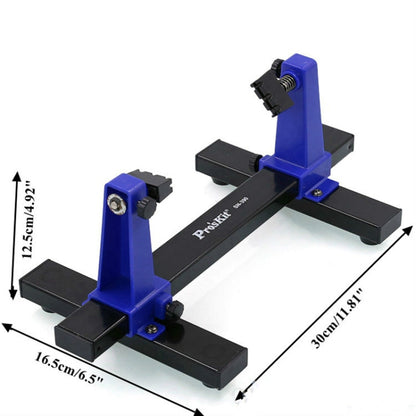 Proskit SN-390 ปรับโรตารี่เชื่อมเสริม CLAMP Seat Circuit Board ซ่อม FIXTURE, SN-390