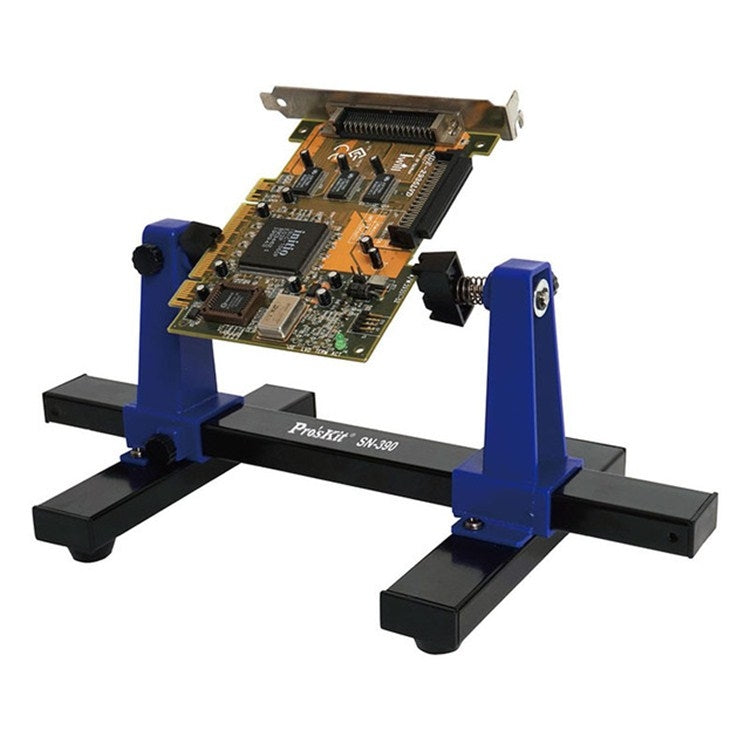 Proskit SN-390 ปรับโรตารี่เชื่อมเสริม CLAMP Seat Circuit Board ซ่อม FIXTURE, SN-390