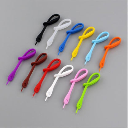 12 ชิ้น / เซ็ตแก้วไวน์ Recognizer เครื่องหมายแก้วไวน์ซิลิโคนสร้างสรรค์, Rope