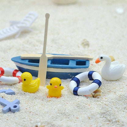 2 PCS Mini Lifebuoy Beach Seaside รุ่นวัสดุ