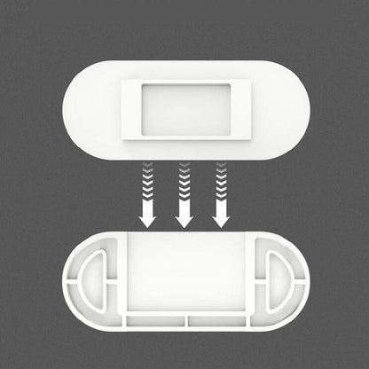 30 PCS Outlet Holder Wall Mount ปลั๊กบอร์ดซ็อกเก็ต Fixing กรอบ
