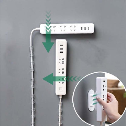 30 PCS Outlet Holder Wall Mount ปลั๊กบอร์ดซ็อกเก็ต Fixing กรอบ