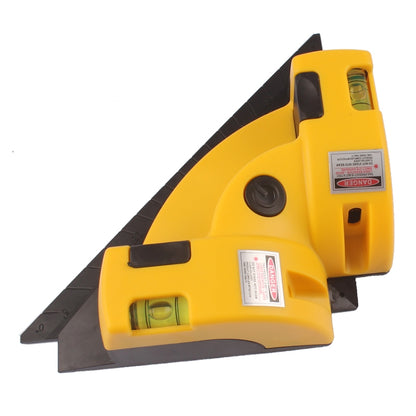 มุมขวา 90 องศาระดับเลเซอร์ Cross Line การปูกระเบื้อง Leveling Laser Beam เครื่องมือวัด, 90 Degree Laser Tool