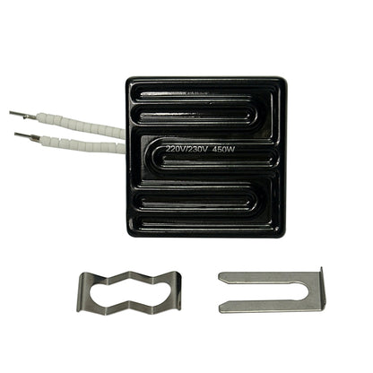 แผ่นทำความร้อนเซรามิก 80*80 มม. 450W สำหรับสถานีปรับปรุง BGA, Ceramic heating plates