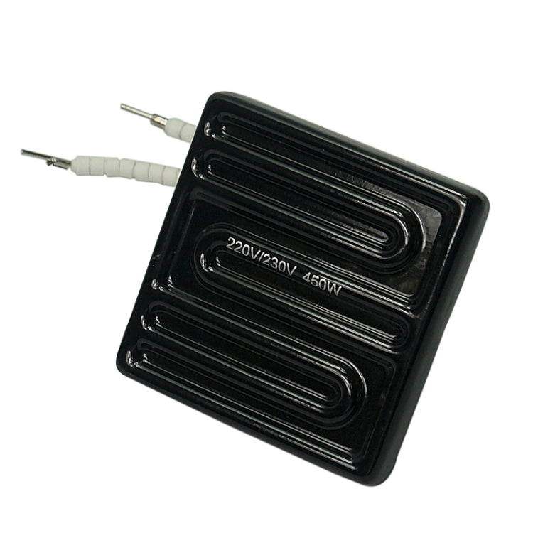 แผ่นทำความร้อนเซรามิก 80*80 มม. 450W สำหรับสถานีปรับปรุง BGA, Ceramic heating plates