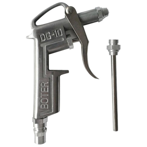 DG-10 Air Blow Gun ปืนพก Trigger ทำความสะอาดคอมเพรสเซอร์ Dust Blower 8 นิ้วหัวฉีด Duster เครื่องมือทำความสะอาด, DG-10 Air Blow Gun