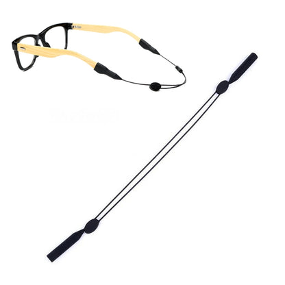 2 ชิ้นปรับแว่นตาเชือกเส้นเล็กแว่นตากีฬาลื่นหูตะขอปก, 25cm for Children, 30cm for Adult, 35cm for Adult