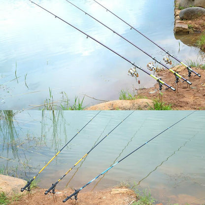 สแตนเลสตกปลาวงเล็บโยน Rod Sea Rod Hand Rod Fishing Rod Bracket, B Gray