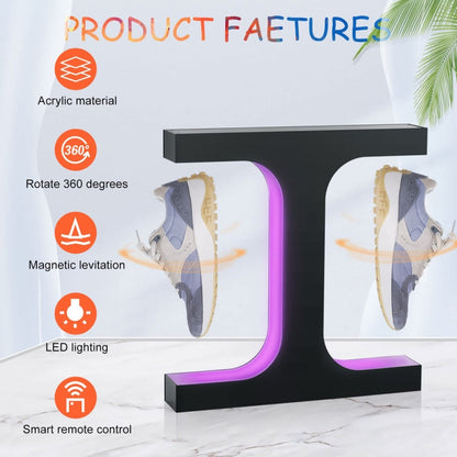 LM-011 ขาตั้งจอแสดงผล LED Lighting Magnetic Levitation Shoes, 15mm Black+White Light, 15mm White+White Light, 15mm Black+Color Light+RC, 28mm Black+White Light, 28mm White+White Light, 28mm Black+Color Light+RC