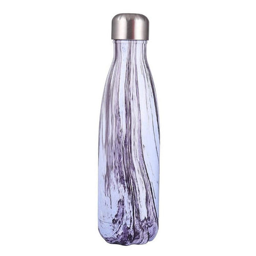 ถ้วยความร้อนกระติกน้ำร้อนขวดน้ำสแตนเลสแบบพกพากีฬากาต้มน้ำ, 500ml