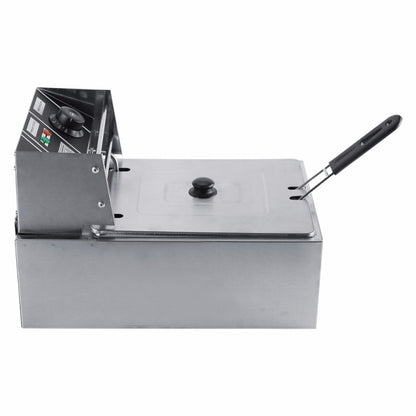 เดสก์ท็อปหนาหม้อทอดไฟฟ้าขาไก่ทอดทอดหม้อทอดไฟฟ้าสแตนเลสพร้อมตะกร้า, Desktop Electric Fryer