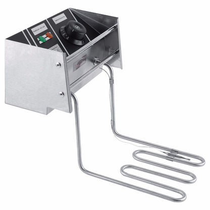 เดสก์ท็อปหนาหม้อทอดไฟฟ้าขาไก่ทอดทอดหม้อทอดไฟฟ้าสแตนเลสพร้อมตะกร้า, Desktop Electric Fryer