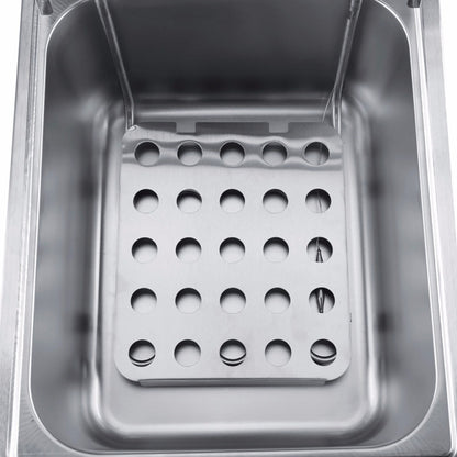 เดสก์ท็อปหนาหม้อทอดไฟฟ้าขาไก่ทอดทอดหม้อทอดไฟฟ้าสแตนเลสพร้อมตะกร้า, Desktop Electric Fryer