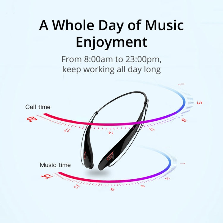 แบตเตอรี่ความจุขนาดใหญ่แฮนด์ฟรีหูฟังสเตอริโอ Bluetooth ไร้สายแบบสปอร์ตพร้อมไมโครโฟน