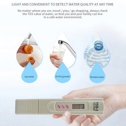 ดิจิตอล TDS Meter เครื่องทดสอบกรองคุณภาพน้ำเครื่องทดสอบความบริสุทธิ์น้ำดื่มแร่ธาตุเครื่องมือทดสอบ