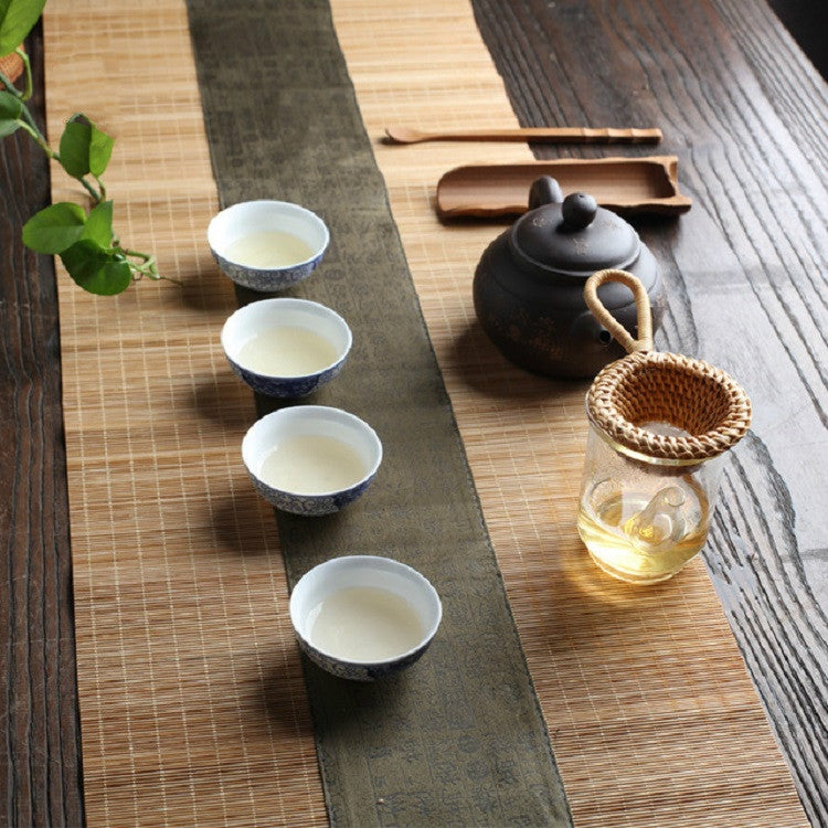 ไม้ไผ่ทอสร้างสรรค์กรองนำมาใช้ใหม่กรองชากระชอนอุปกรณ์, Bamboo Root Tea Leak, Bamboo Pole Gauze Plum Tea Leak, Bamboo Pole Hole Tea Leak, Rattan Tea Drain with Handle, Bamboo Woven Tea Leak, Bamboo Basket Tea Leak