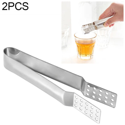 2 ชิ้นสแตนเลสถุงชาคลิปทน Teabag Squeezer, Tea Bag Clip