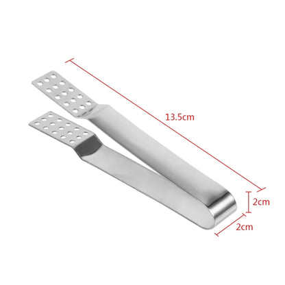 2 ชิ้นสแตนเลสถุงชาคลิปทน Teabag Squeezer, Tea Bag Clip