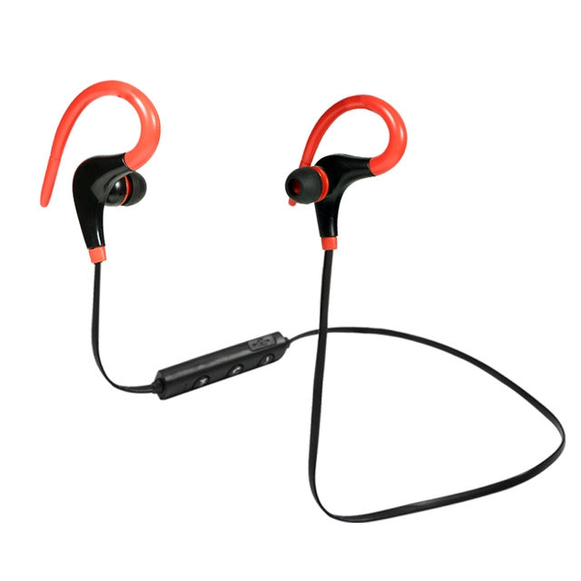 AiWei BT-01 หูฟังไร้สาย Bluetooth พร้อมไมโครโฟน หูฟังกีฬาแบบตะขอ