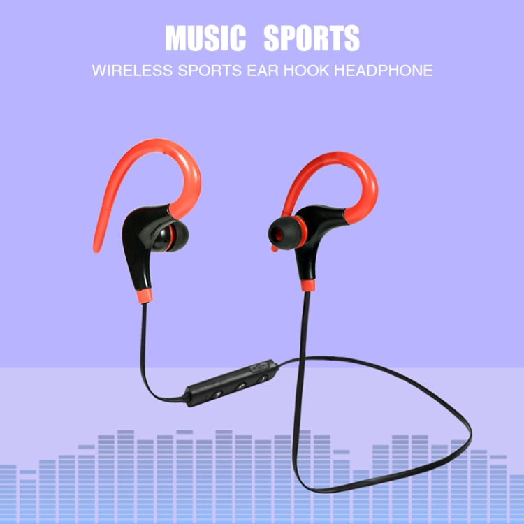 AiWei BT-01 หูฟังไร้สาย Bluetooth พร้อมไมโครโฟน หูฟังกีฬาแบบตะขอ