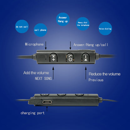 AiWei BT-01 หูฟังไร้สาย Bluetooth พร้อมไมโครโฟน หูฟังกีฬาแบบตะขอ