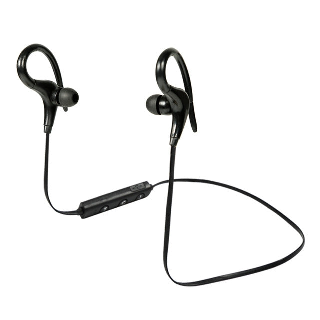 AiWei BT-01 หูฟังไร้สาย Bluetooth พร้อมไมโครโฟน หูฟังกีฬาแบบตะขอ