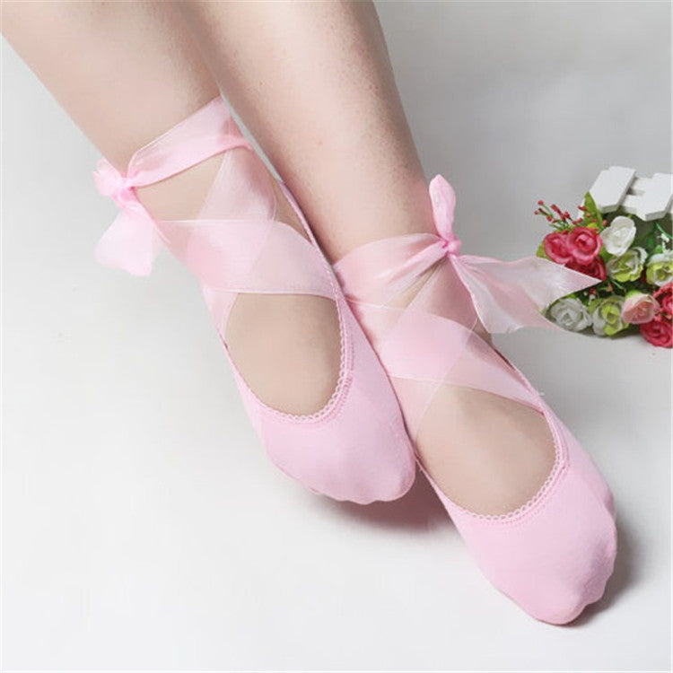 สตรี Bow Cross Straps ถุงเท้าปากตื้นถุงเท้าเรือใบ, One Size
