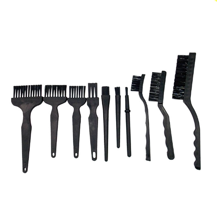 แปรงทำความสะอาดบอร์ด PCB แปรงป้องกันไฟฟ้าสถิตย์ 10 in 1, 10 in 1 Brush