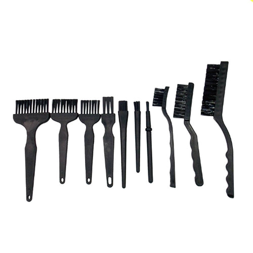 แปรงทำความสะอาดบอร์ด PCB แปรงป้องกันไฟฟ้าสถิตย์ 10 in 1, 10 in 1 Brush