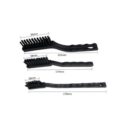 แปรงทำความสะอาดบอร์ด PCB แปรงป้องกันไฟฟ้าสถิตย์ 10 in 1, 10 in 1 Brush