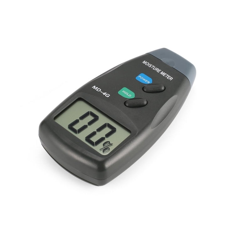MD-4G 4 Pins เครื่องวัดความชื้นไม้ดิจิตอล LCD เครื่องวัดความชื้นเมล็ดพืชดิน, MD-4G