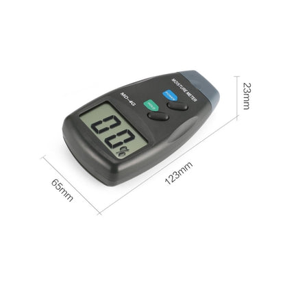 MD-4G 4 Pins เครื่องวัดความชื้นไม้ดิจิตอล LCD เครื่องวัดความชื้นเมล็ดพืชดิน, MD-4G