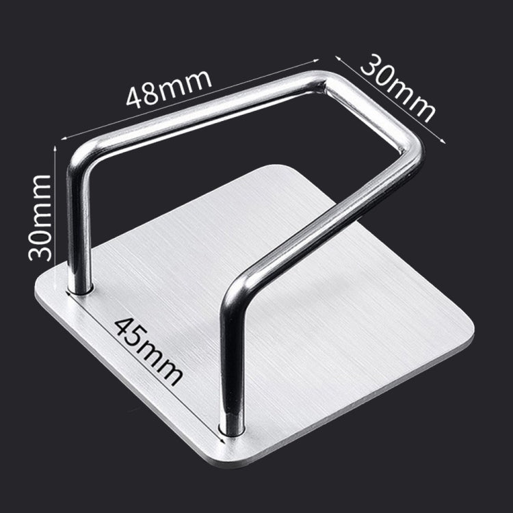 สแตนเลสสตีลฟองน้ำท่อระบายน้ำชั้นเก็บห้องครัวห้องน้ำOrganizer Rack, 5.4x5.4x3cm