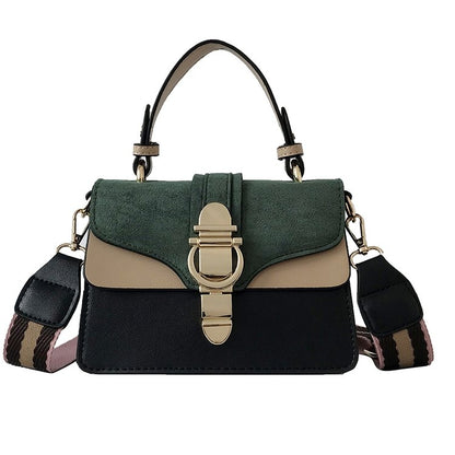 ผู้หญิงกระเป๋าถือหนังกระเป๋าสะพายหรูหราออกแบบกระเป๋าCrossbody