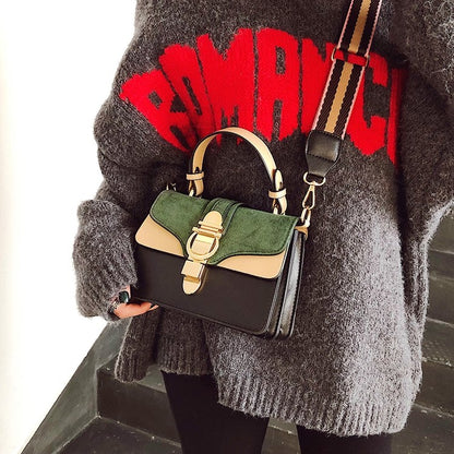 ผู้หญิงกระเป๋าถือหนังกระเป๋าสะพายหรูหราออกแบบกระเป๋าCrossbody
