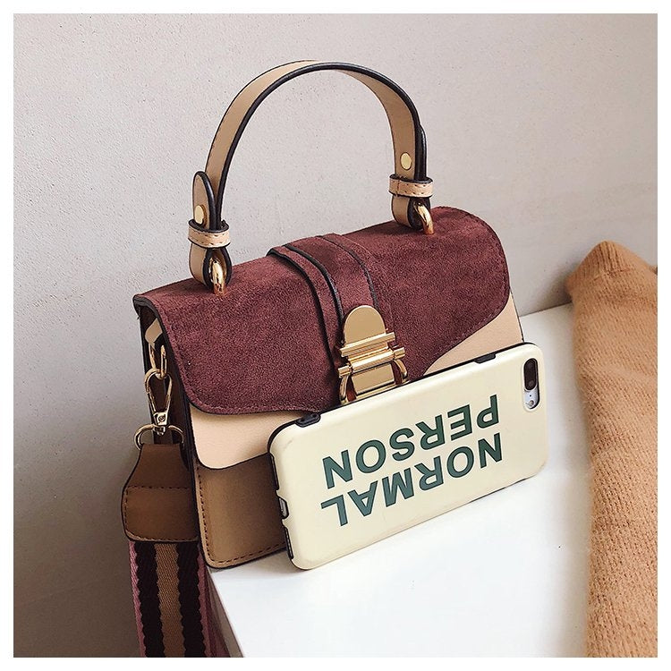 ผู้หญิงกระเป๋าถือหนังกระเป๋าสะพายหรูหราออกแบบกระเป๋าCrossbody
