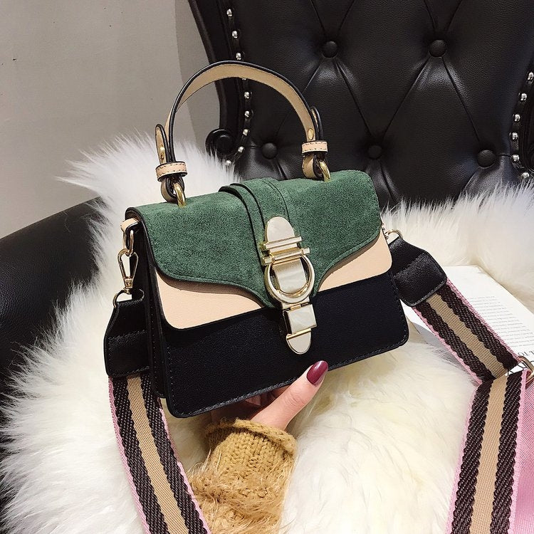 ผู้หญิงกระเป๋าถือหนังกระเป๋าสะพายหรูหราออกแบบกระเป๋าCrossbody