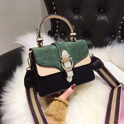 ผู้หญิงกระเป๋าถือหนังกระเป๋าสะพายหรูหราออกแบบกระเป๋าCrossbody