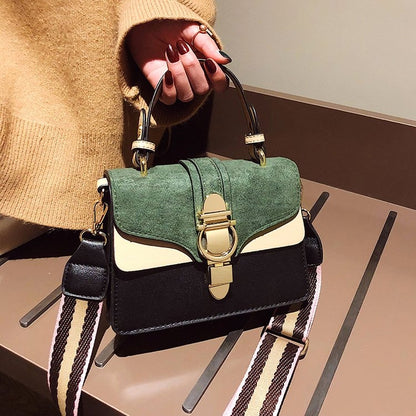 ผู้หญิงกระเป๋าถือหนังกระเป๋าสะพายหรูหราออกแบบกระเป๋าCrossbody