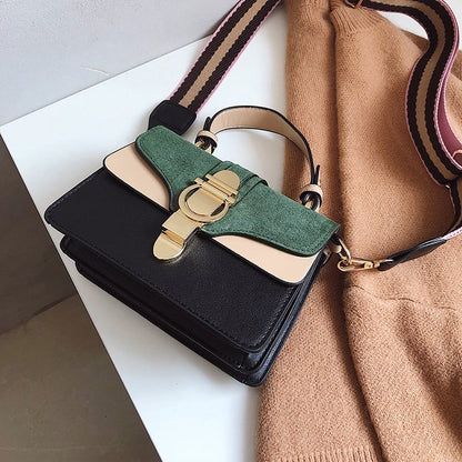 ผู้หญิงกระเป๋าถือหนังกระเป๋าสะพายหรูหราออกแบบกระเป๋าCrossbody