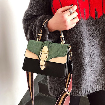 ผู้หญิงกระเป๋าถือหนังกระเป๋าสะพายหรูหราออกแบบกระเป๋าCrossbody