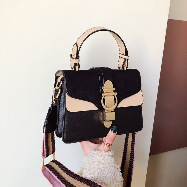 ผู้หญิงกระเป๋าถือหนังกระเป๋าสะพายหรูหราออกแบบกระเป๋าCrossbody