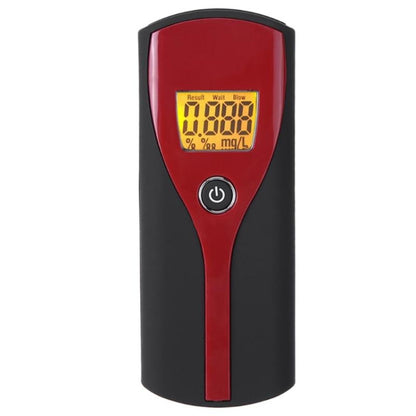 W637 เครื่องทดสอบแอลกอฮอล์ในลมหายใจแบบดิจิตอลใช้งานง่าย Breathalyzer เครื่องวัดแอลกอฮอล์เครื่องวิเคราะห์เครื่องตรวจจับพร้อมจอแสดงผล LCD