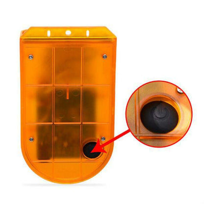 129dB Solar Alarm Light Human Body Induction รีโมทคอนโทรลฟาร์ม Anti-theft Drive วัตถุเสียงและแสงนาฬิกาปลุก, N911E English, N911C English