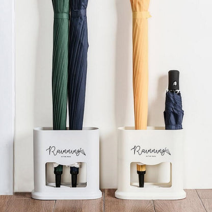 Creative Drain Umbrella Rack ร่มชั้นเก็บของสี่หลุมที่ทางเข้าบ้าน, Umbrella Four-hole Storage Rack