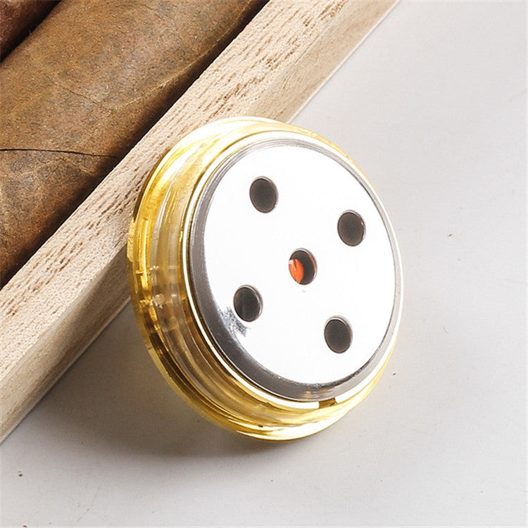 2 PCS 38 มม.เครื่องวัดความชื้นสัมพัทธ์ความแม่นยำสูงบ้าน/กีตาร์ไวโอลิน/เครื่องวัดอุณหภูมิซิการ์, Thermometer